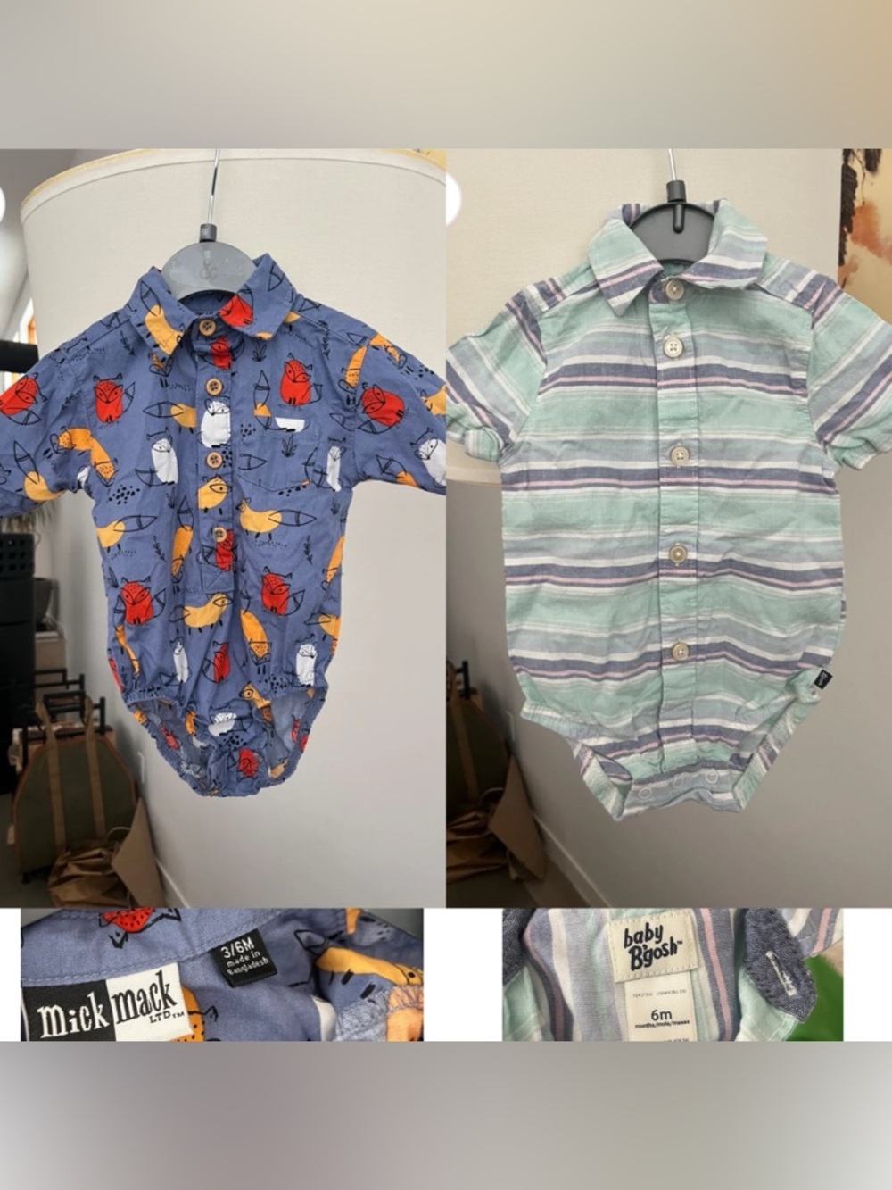Infant Dressy Polo-Style Bodysuits
